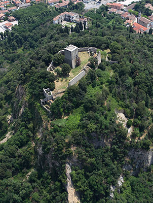 foto aerea di Villa Duodo