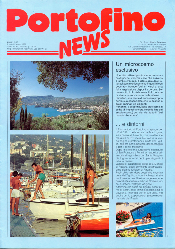 rivista Portofino News