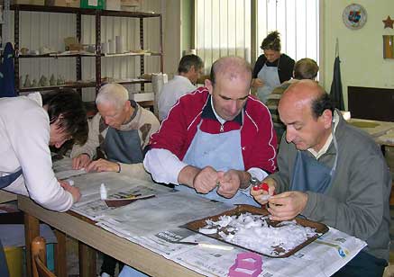 laboratorio del Centro diurno