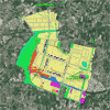 Icona di una mappa della Zip