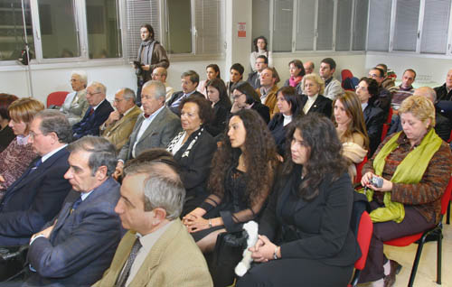 Il pubblico presente alla cerimonia