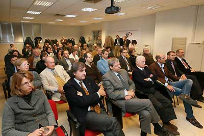 Pubblico intervenuto alla cerimonia