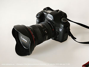 fotocamera 24x36mm Canon Eos 5D + macro 100mm