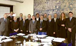 Group photo of the Zip board of directors