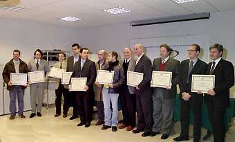 foto di gruppo dei premiati