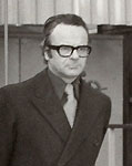 L'ing. Carlo Alberto Arengi in visita a uno stabilimento Zip il 10 dicembre 1975