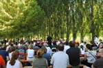 Un momento del concerto dell'Orchestra dei Fiati di Padova al Parco Fenice